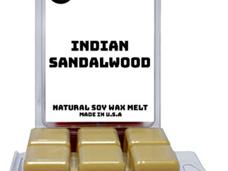 Indian Sandalwood Wax Melts by Candlecopia®, 2 Pack