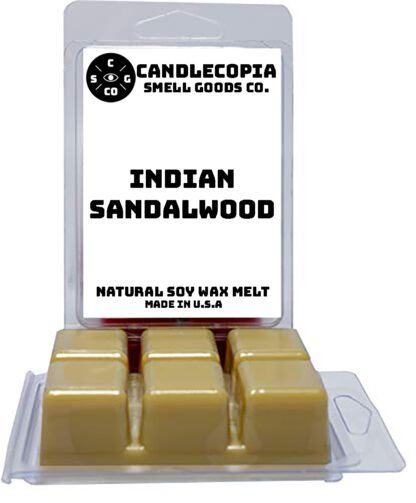 Indian Sandalwood Wax Melts by Candlecopia®, 2 Pack