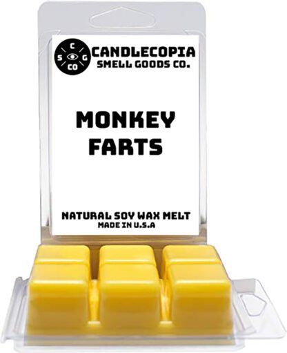 Monkey Farts Wax Melts by Candlecopia®, 2 Pack