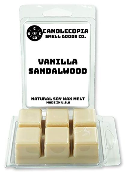 Vanilla Sandalwood Wax Melts by Candlecopia®, 2 Pack