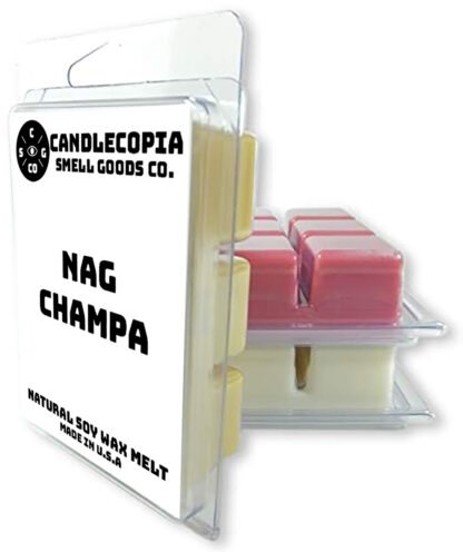 Nag Champa, Dragon's Blood, Vanilla Sandalwood Wax Melts by Candlecopia®, 3 Pack