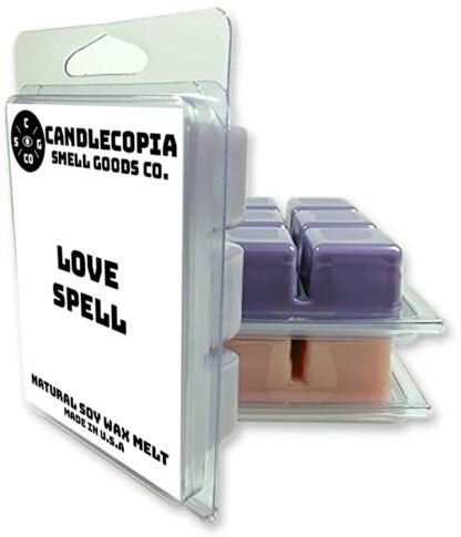 Love Spell, Evening Bath & Pink Sugar Wax Melts by Candlecopia®, 3 Pack