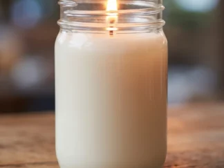 Canning Jar Soy Candle, 12 Ounce