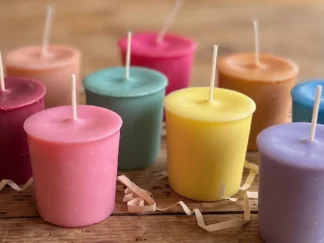 Scented Soy Votive Candles, 4 Pack
