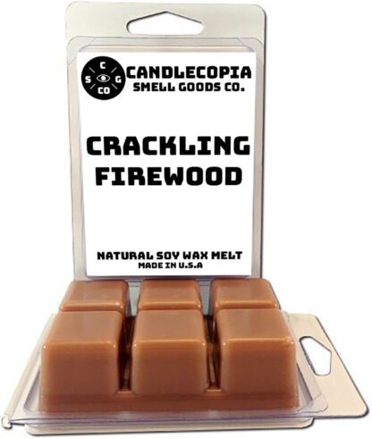 Crackling Firewood Wax Melts by Candlecopia®, 2 Pack