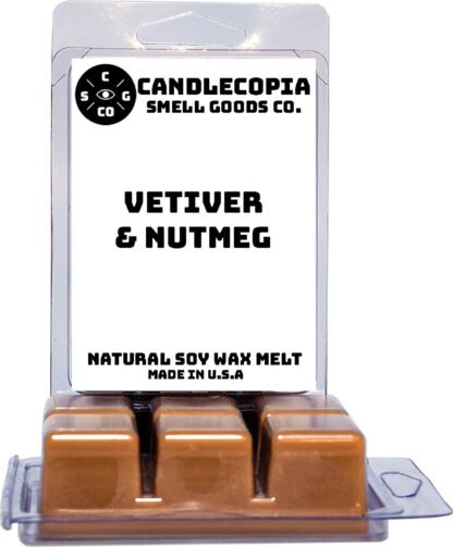 Vetiver & Nutmeg Wax Melts by Candlecopia®, 2 Pack