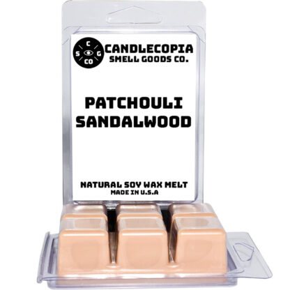 Patchouli Sandalwood Wax Melts by Candlecopia®, 2 Pack