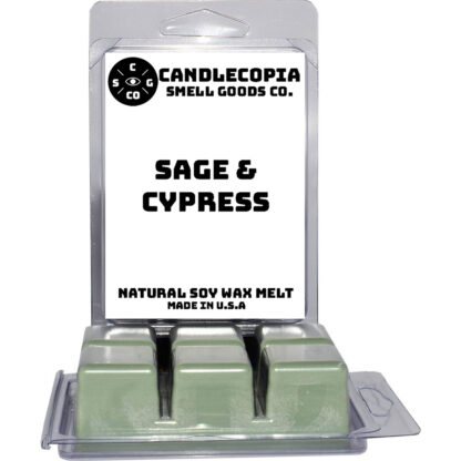 Sage and Cypress Wax Melts by Candlecopia®, 2 Pack