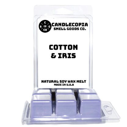 Cotton & Iris Wax Melts by Candlecopia®, 2 Pack