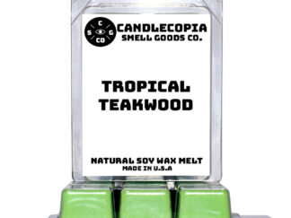 Tropical Teakwood Wax Melts by Candlecopia®, 2 Pack