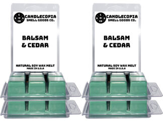 Balsam & Cedar Wax Melts by Candlecopia®, 6 Pack