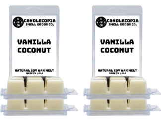 Vanilla Coconut Wax Melts by Candlecopia®, 6 Pack