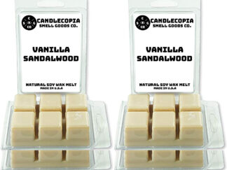 Vanilla Sandalwood Wax Melts by Candlecopia®, 6 Pack