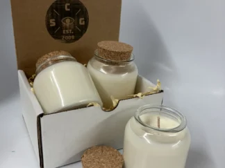 Corked Apothecary Jar Soy Candle, 8 Ounce