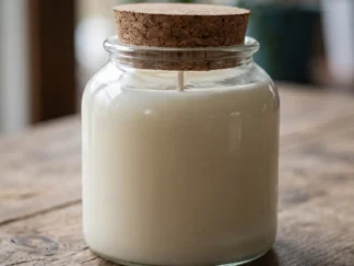 Corked Apothecary Jar Soy Candle, 8 Ounce